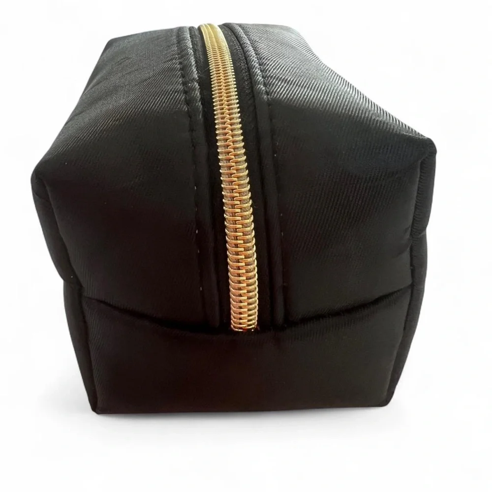 Juicy Couture Small Black Makeup Bag / Cosmetic Pouch‎
